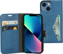 Mobiparts Classic Wallet Case Apple iPhone 13 Mini Steel Blue