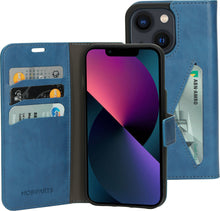 Mobiparts Classic Wallet Case Apple iPhone 13 Steel Blue