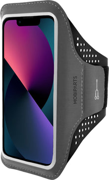 Mobiparts Comfort Fit Sport Armband Apple iPhone 13 Pro Black