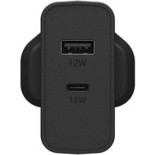 OtterBox Wall Charger 30W USB-A - USB-C Black