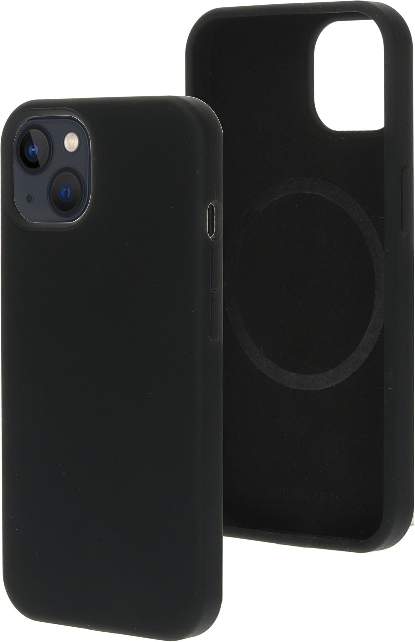 Mobiparts Silicone Cover Apple iPhone 13 mini Black (Magsafe Compatible)