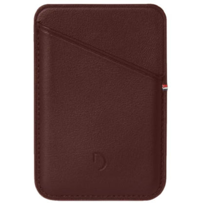 Decoded MagSafe compatible Card Sleeve Cinnamon Brown