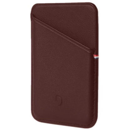 Decoded MagSafe compatible Card Sleeve Cinnamon Brown