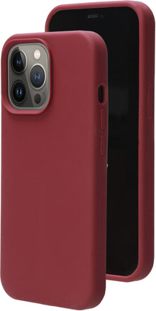 Mobiparts Silicone Cover Apple iPhone 13 Pro Plum Red