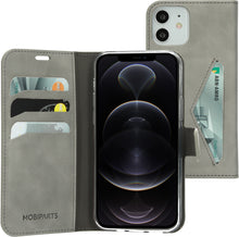 Mobiparts Classic Wallet Case Apple iPhone 12/12 Pro Granite Grey