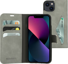 Mobiparts Classic Wallet Case Apple iPhone 13 Granite Grey