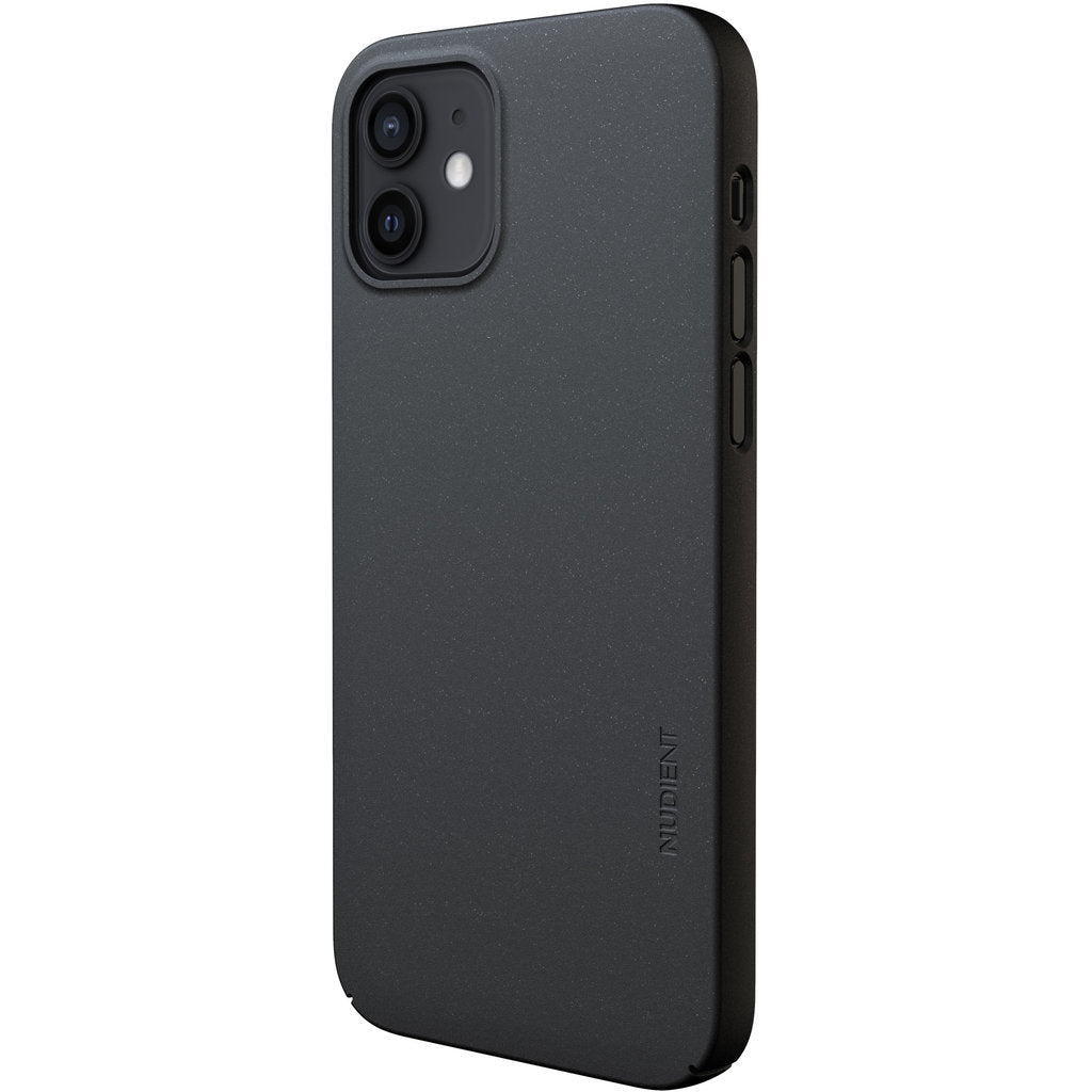 Nudient Thin Precise Case Apple iPhone 12/12 Pro V3 Ink Black - MS