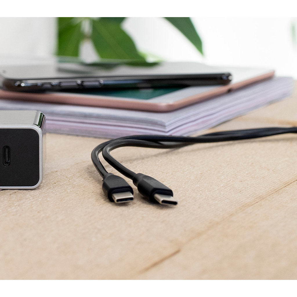 Mobiparts USB-C to USB-C Cable 3A/60W 1m Black