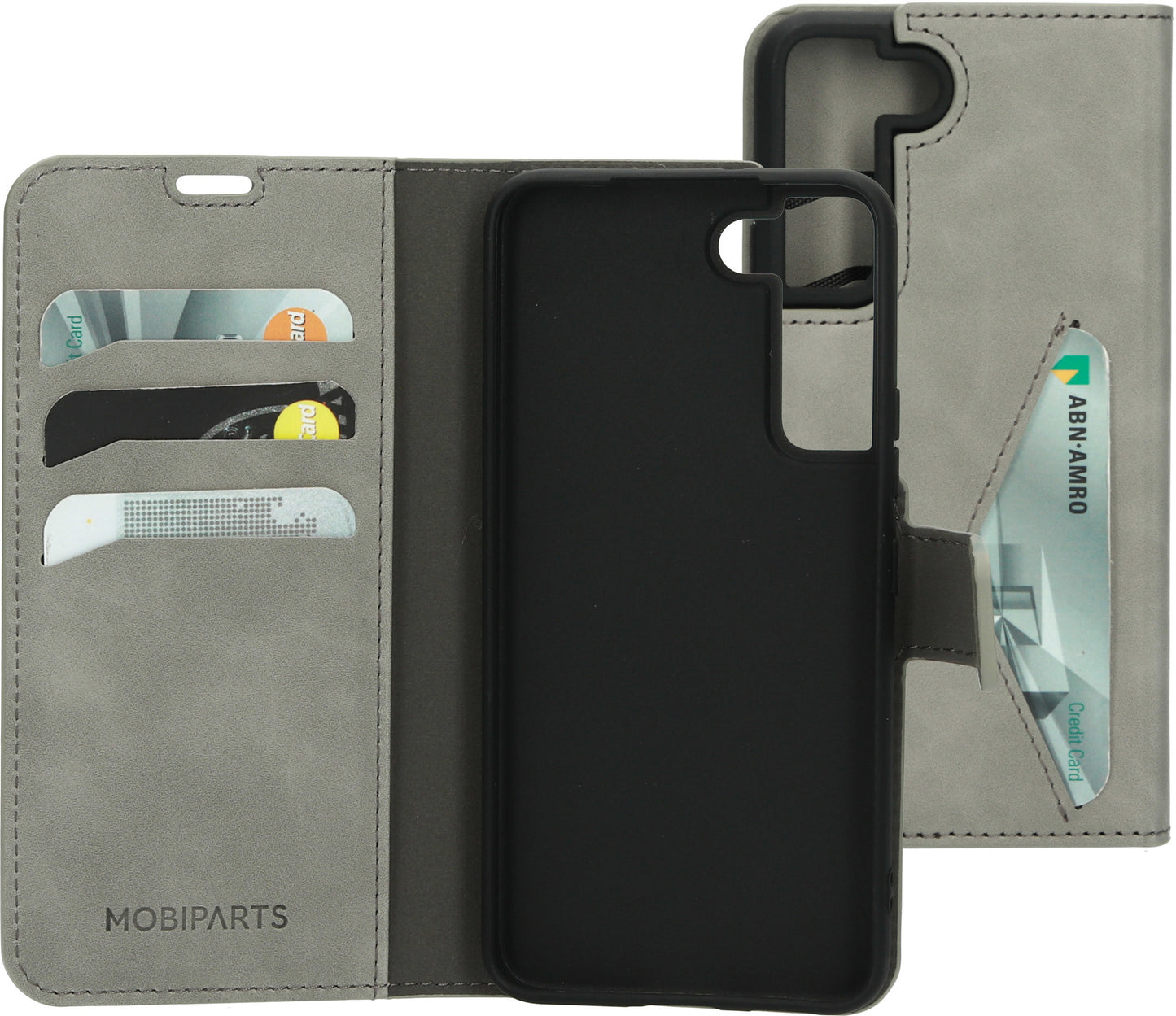 Mobiparts Classic Wallet Case Samsung Galaxy S22 Granite Grey