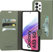 Mobiparts Classic Wallet Case Samsung Galaxy A53 (2022) Stone Green