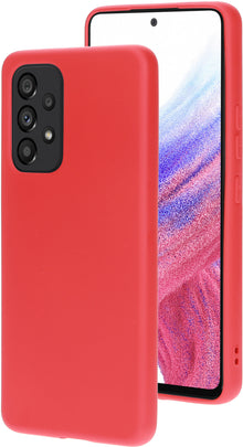 Mobiparts Silicone Cover Samsung Galaxy A53 (2022) Scarlet Red