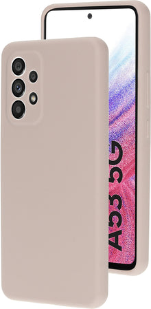 Mobiparts Silicone Cover Samsung Galaxy A53 (2022) Soft Salmon