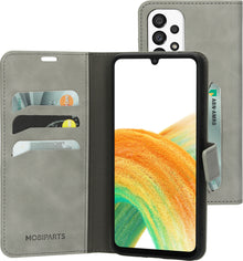 Mobiparts Classic Wallet Case Samsung Galaxy A33 5G (2022) Granite Grey