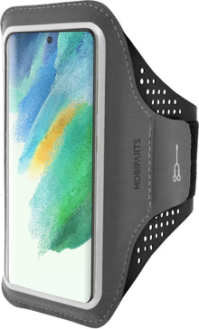 Mobiparts Comfort Fit Sport Armband Samsung Galaxy S21 FE (2022) Black