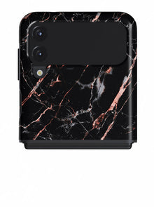 Burga Tough Case Samsung Galaxy Z Flip 3 Rose Gold Marble