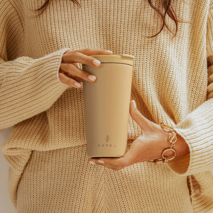 Burga Coffee Mug - Tan