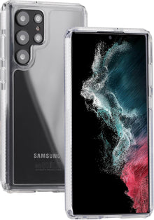SoSkild Samsung Galaxy S22 Ultra Defend 2.0 Heavy Impact Case Transparant
