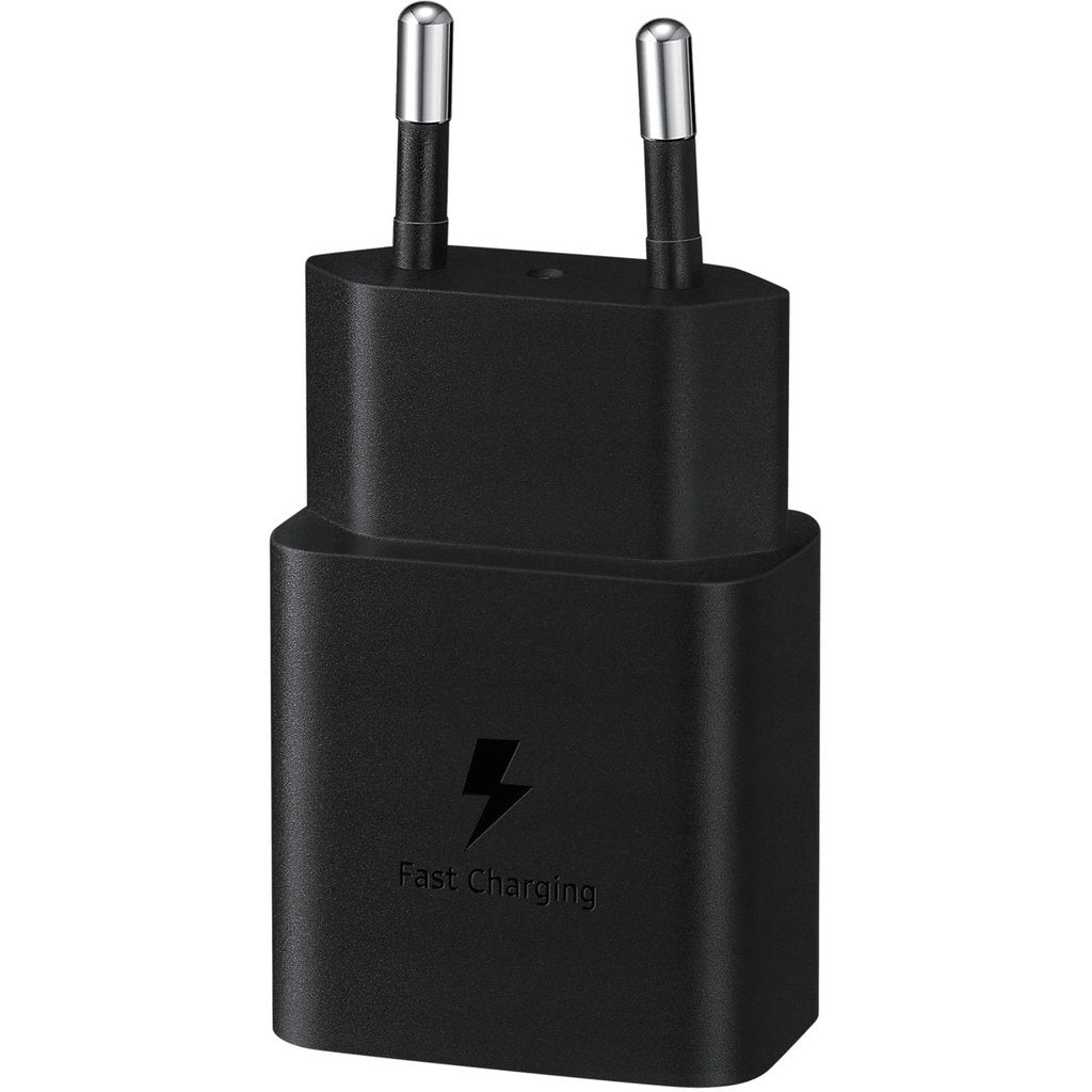 Samsung USB-C Wall Charger 15W PD Black incl USB-C to USB-C cable 1m