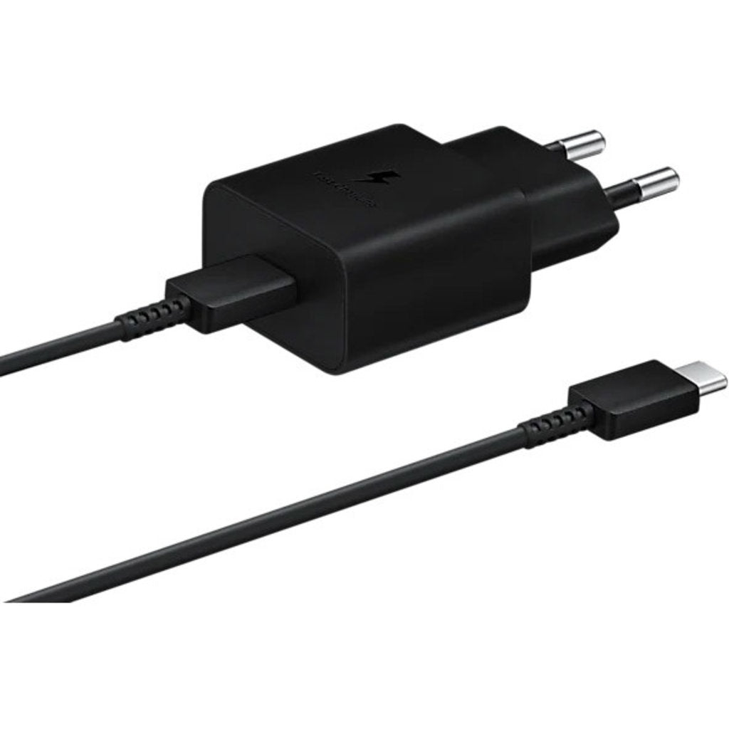 Samsung USB-C Wall Charger 15W PD Black incl USB-C to USB-C cable 1m