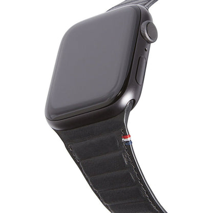 Decoded Leather Magnetic Traction Strap Black - 38/40/41/42mm