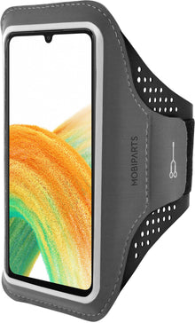Mobiparts Comfort Fit Sport Armband Samsung Galaxy A33 5G (2021) Black