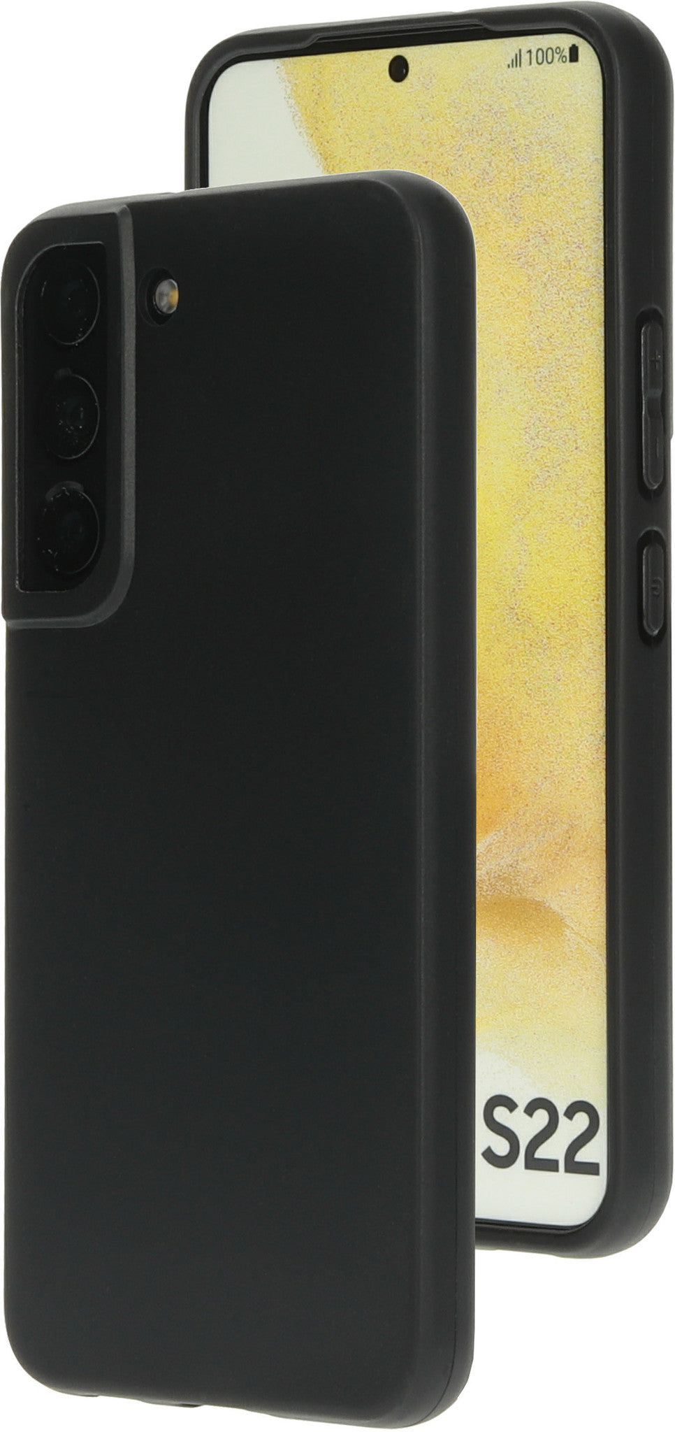 Mobiparts Classic TPU Case Samsung Galaxy S22 Matt Black