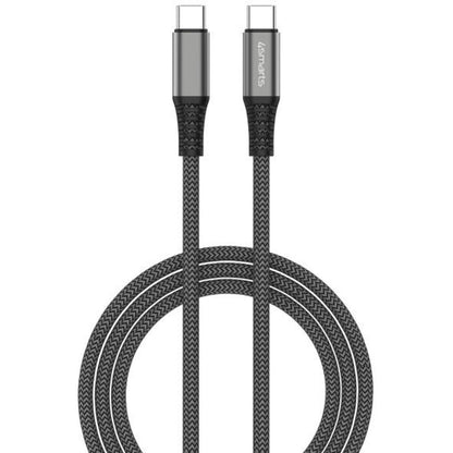 4Smarts USB-C to USB-C Cable PremiumCord 100W 1.5m Black