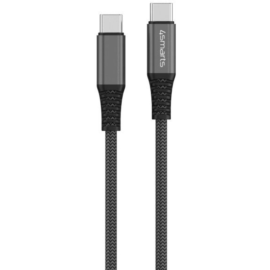 4Smarts USB-C to USB-C Cable PremiumCord 100W 1.5m Black