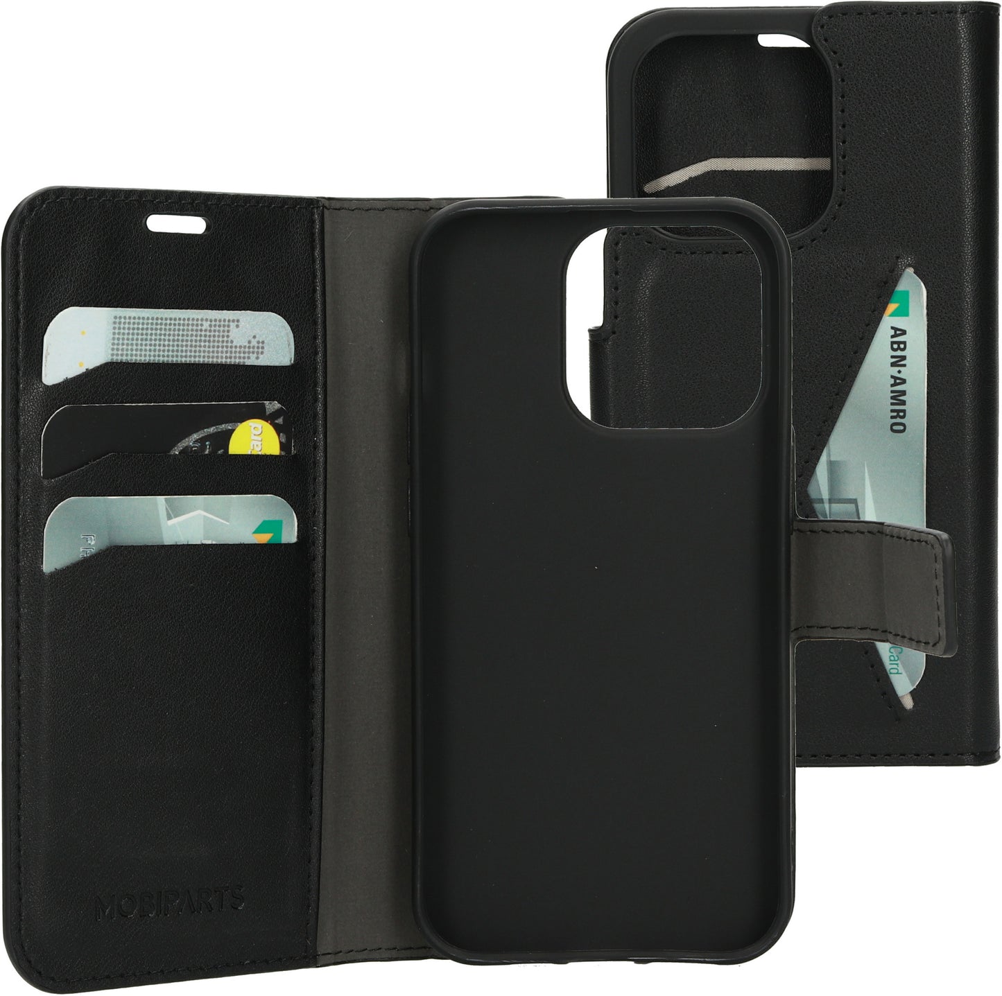 Mobiparts Classic Wallet Case Apple iPhone 14 Pro Black