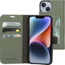 Mobiparts Classic Wallet Case Apple iPhone 14 Stone Green