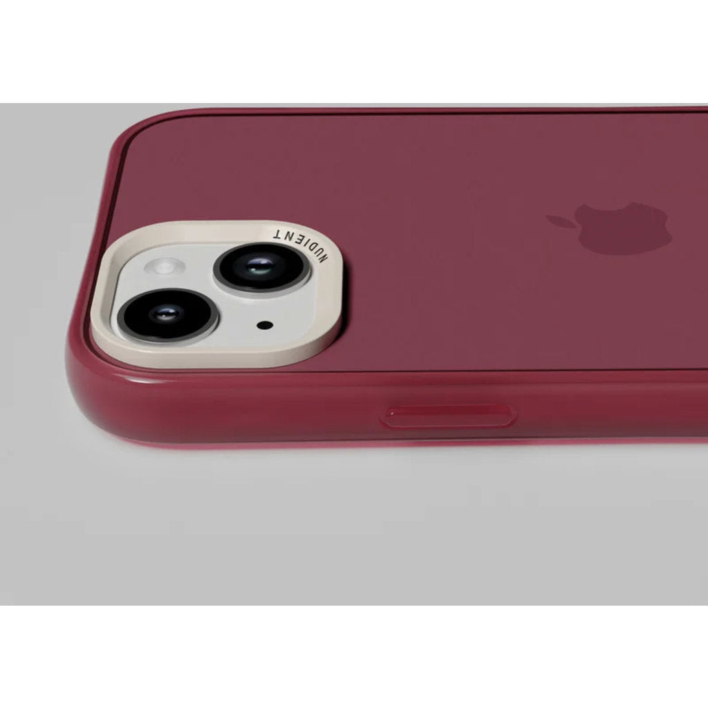 Nudient Form Case Apple iPhone 14 Plus Clear Pink