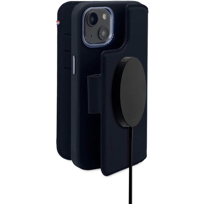 Decoded Leather Detachable Wallet Apple iPhone 14 Plus Navy