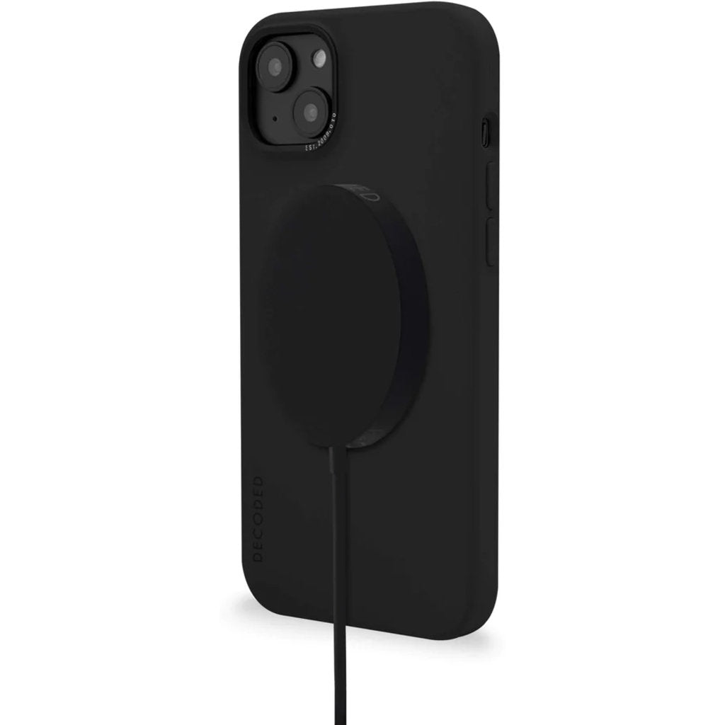 Decoded Silicone Backcover Apple iPhone 14 Plus Charcoal