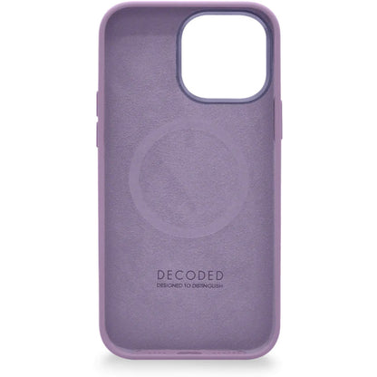 Decoded Silicone Backcover Apple iPhone 14 Pro Max Lavender