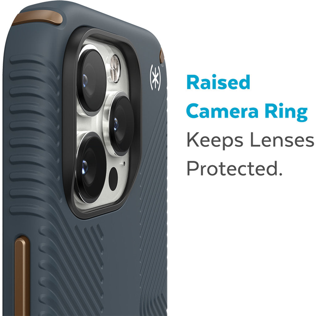 Speck Presidio2 Grip Apple iPhone 14 Pro Charcoal Grey -  with Microban