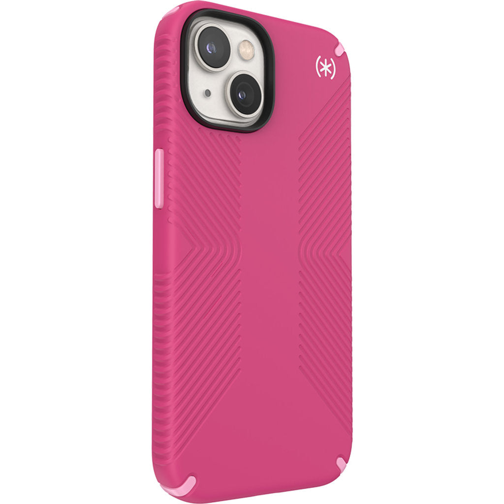 Speck Presidio2 Grip + MS Apple iPhone 14 Digital Pink -  with Microban