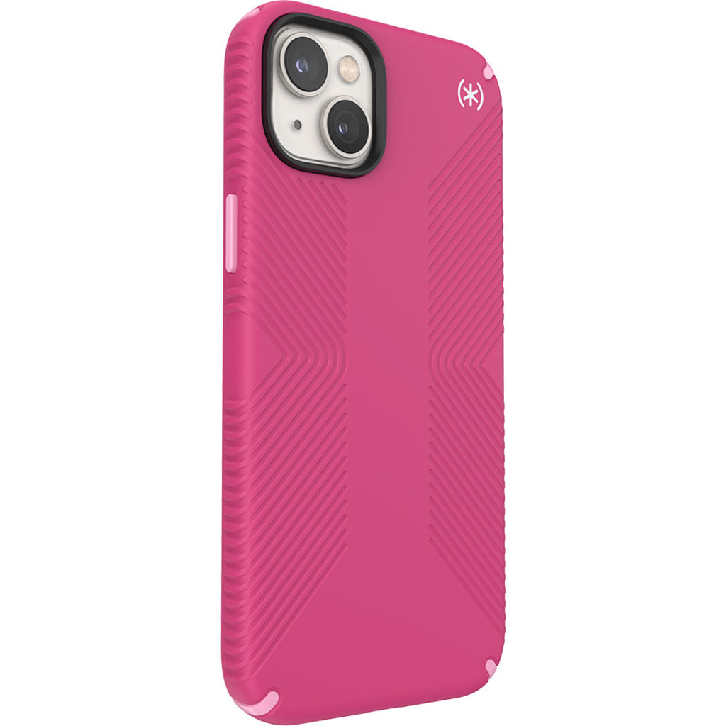 Speck Presidio2 Grip + MS Apple iPhone 14 Plus/15 Plus Digital Pink -  with Microban