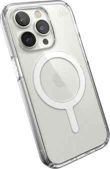 Speck Presidio Perfect Clear + MS Apple iPhone 14 Pro Clear - with Microban