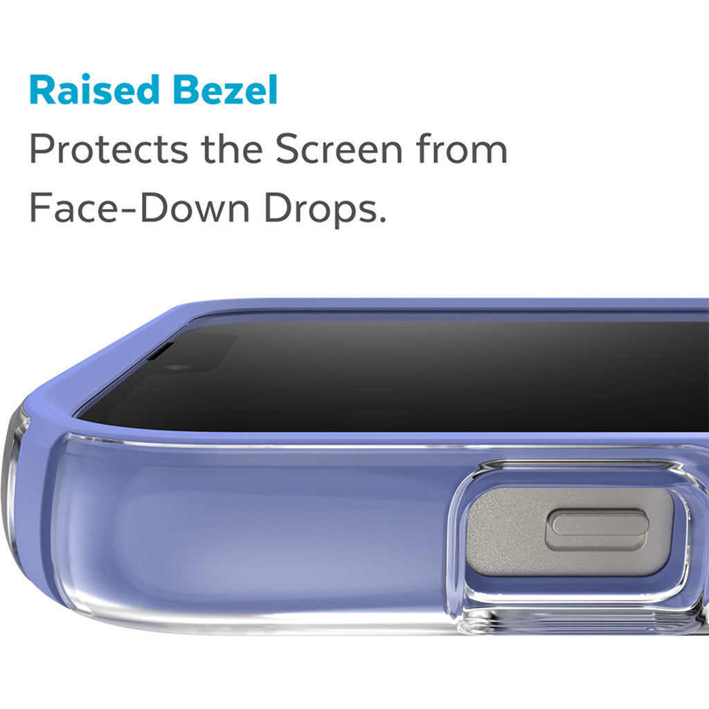 Speck Presidio Perfect Clear Geo Apple iPhone 14 Plus/15 Plus Clear/Purple