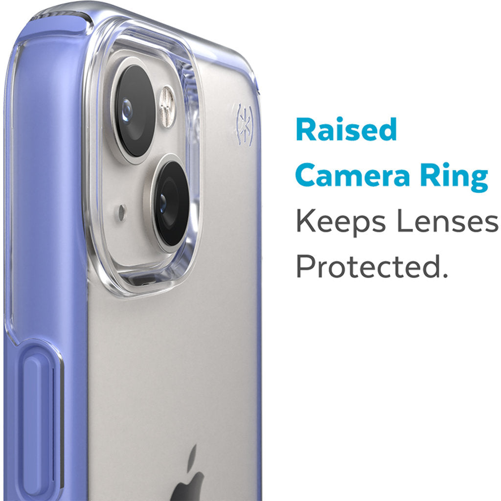 Speck Presidio Perfect Clear Geo Apple iPhone 14 Plus/15 Plus Clear/Purple