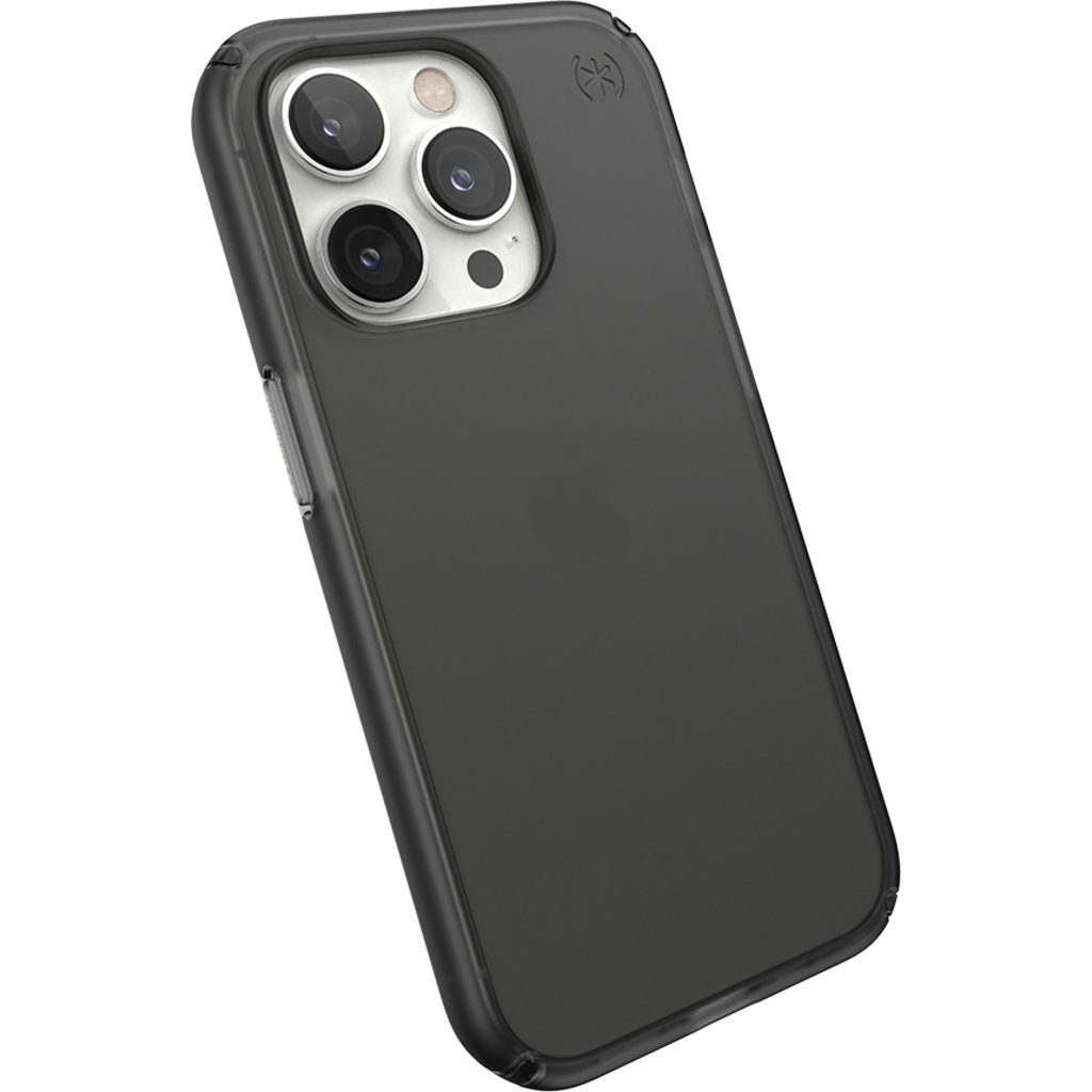 Speck Presidio Perfect Clear Mist Apple iPhone 14 Pro Obsidian Black - with Microban
