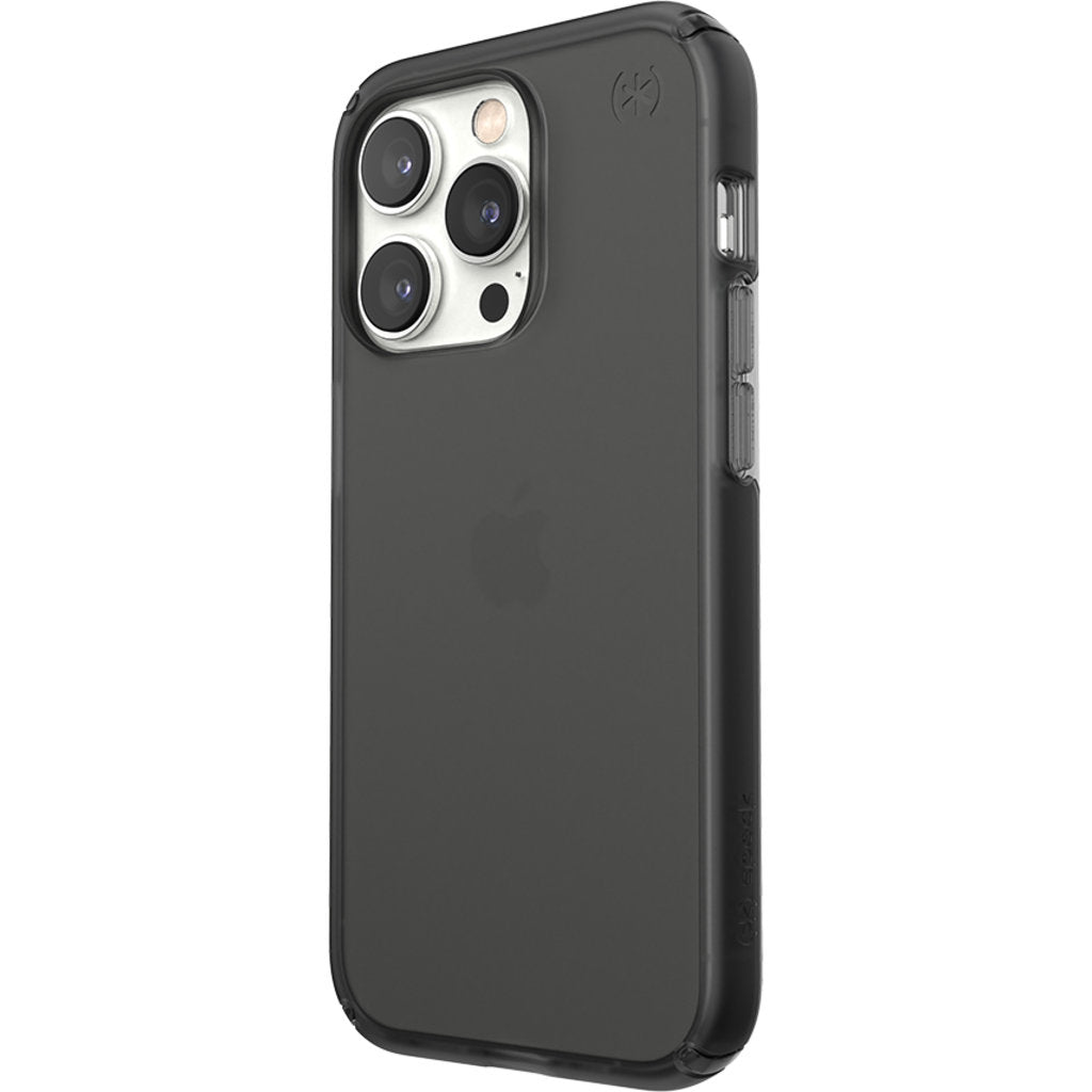 Speck Presidio Perfect Clear Mist Apple iPhone 14 Pro Obsidian Black - with Microban