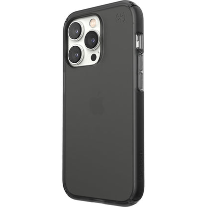 Speck Presidio Perfect Clear Mist Apple iPhone 14 Pro Obsidian Black - with Microban