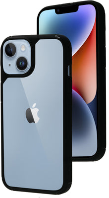Mobiparts Rugged Clear Case Apple iPhone 14 Black
