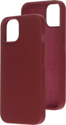 Mobiparts Silicone Cover Apple iPhone 14 Plum Red