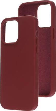 Mobiparts Silicone Cover Apple iPhone 14 Pro Max Plum Red