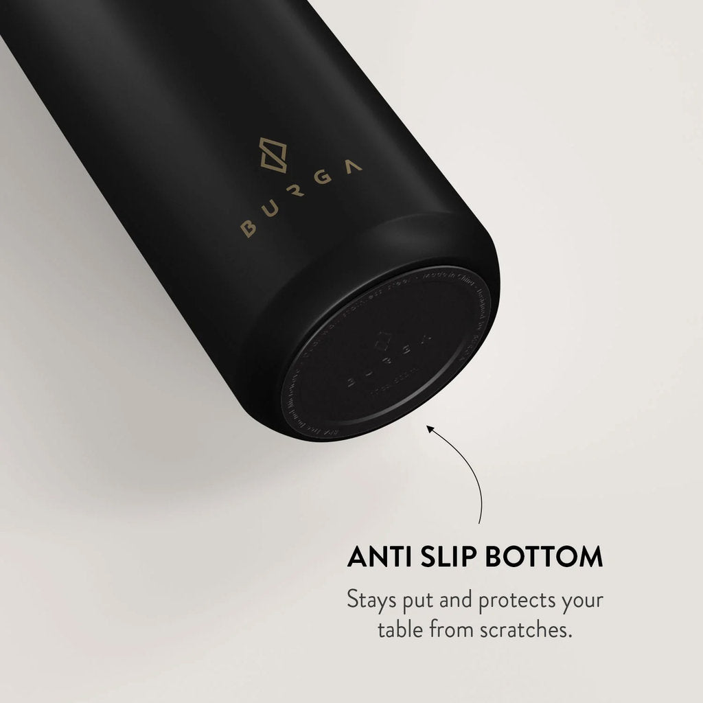 Burga Water Bottle - Black