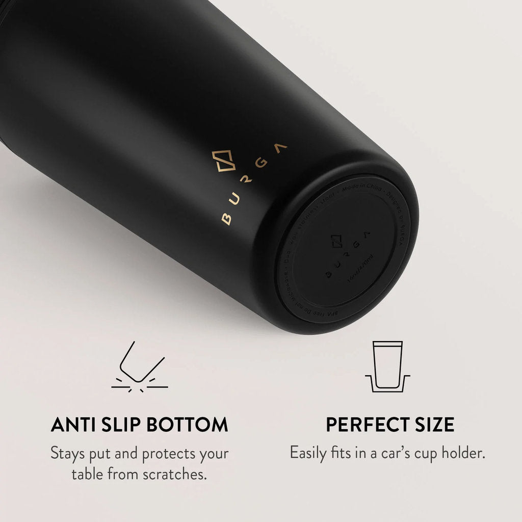 Burga Coffee Mug - Black