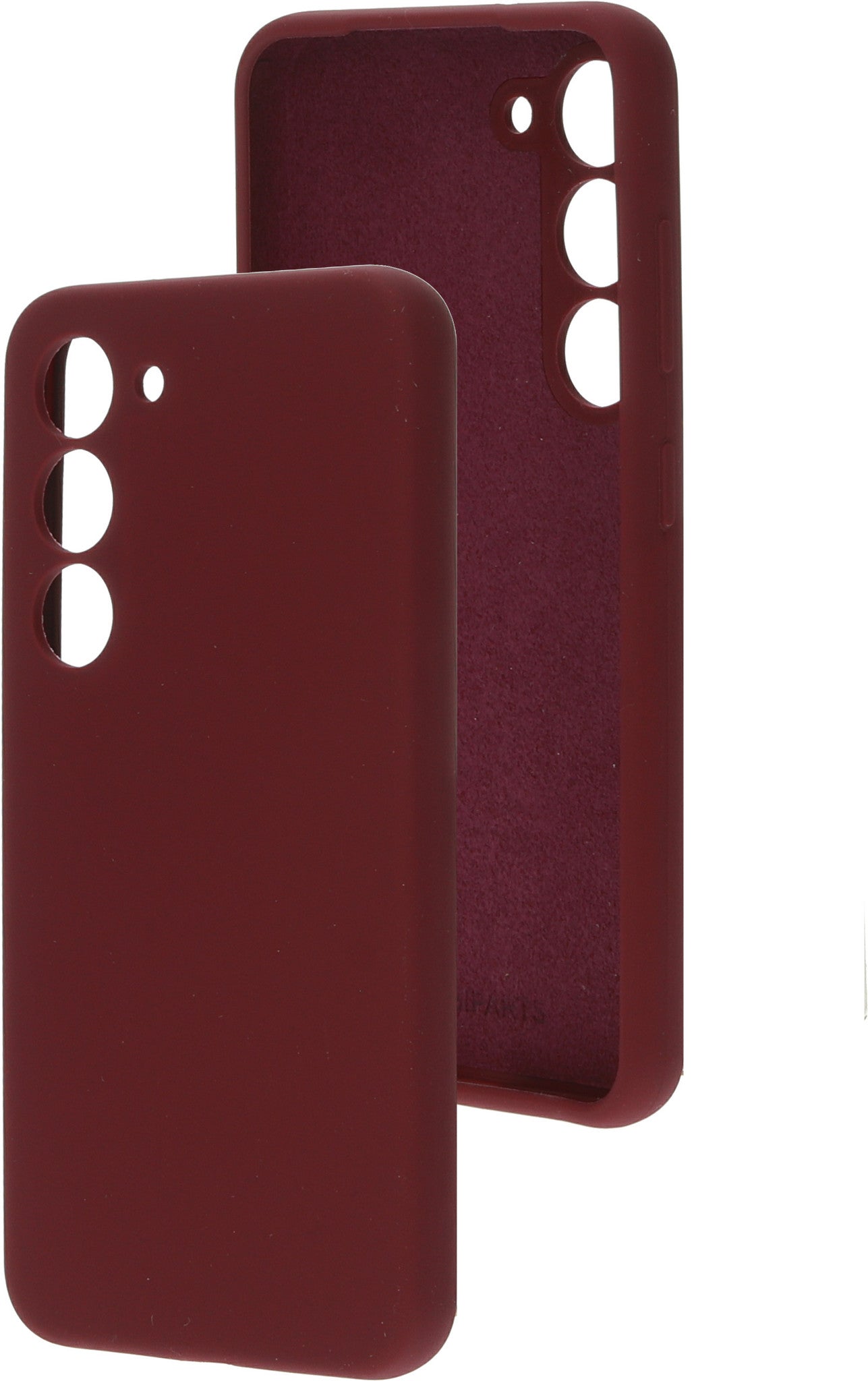 Mobiparts Silicone Cover Samsung Galaxy S23 (2023) Plum Red