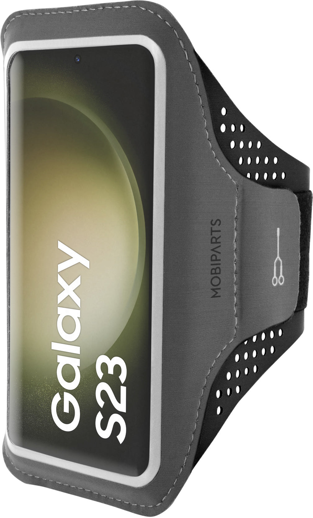 Mobiparts Comfort Fit Sport Armband Samsung Galaxy S23 (2023) Black